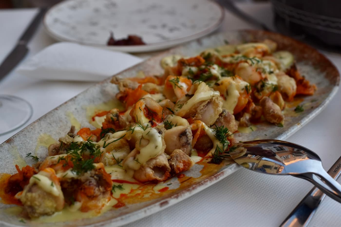 Fried calamari